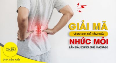 Tại sao mới sử dụng ghế massage lại bị đau